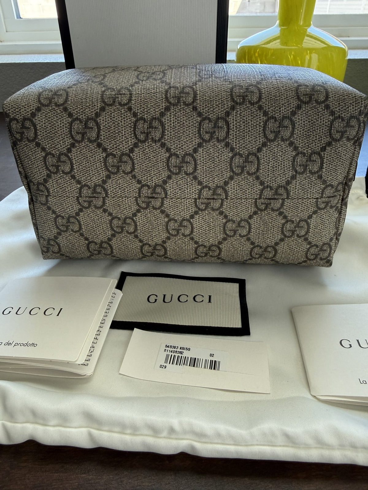 Gucci Ophidia GG Supreme Cosmetic Case