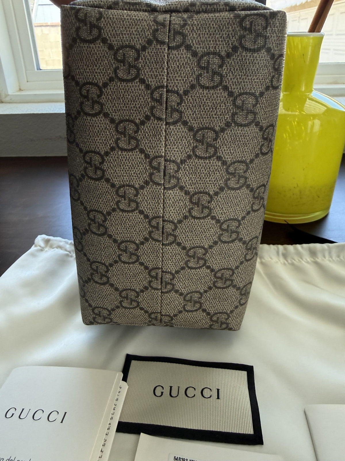 Gucci Ophidia GG Supreme Cosmetic Case