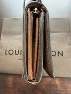 Louis Vuitton Vintage Monogram Wallet with Zip Coin Pocket