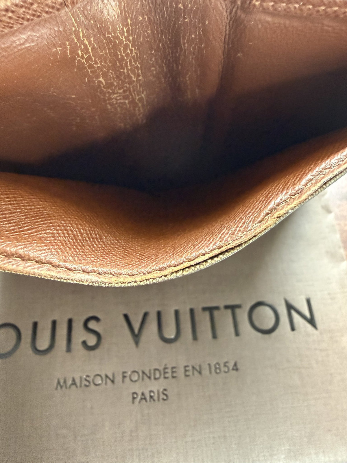 Louis Vuitton Vintage Monogram Wallet with Zip Coin Pocket